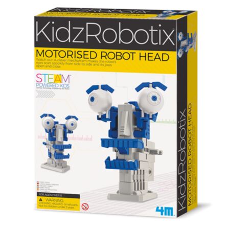 KidzRobotix / Motoriseeeritud robotpea / 4M