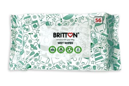 Britton plastikuvabad niisked salvrätikud