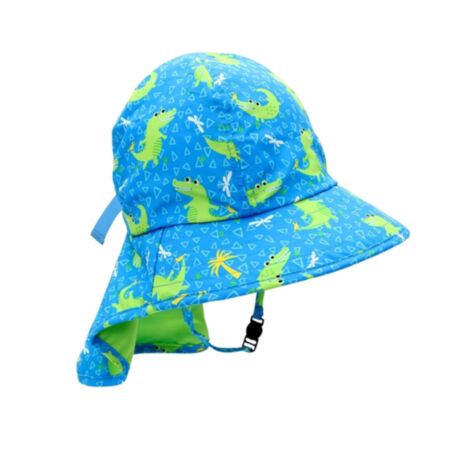 Päikesekaitse müts UPF50+ 6-24kuud Alligaator / Zoocchini