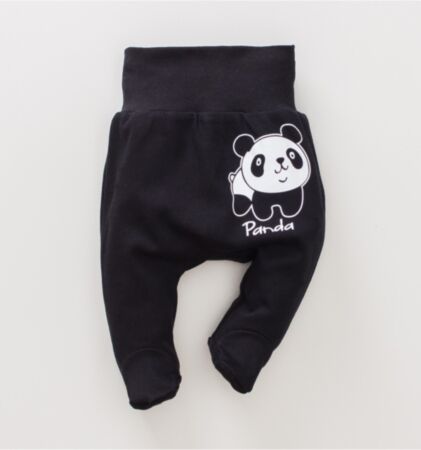 Poolsipupüksid must Panda 68cm